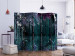 Room Separator Mysterious Night II (5-piece) - oriental pattern in bamboo and plants 133170 additionalThumb 2