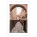 Poster Moroccan Alleys - narrow alley amidst orange buildings 134770 additionalThumb 19