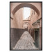 Poster Moroccan Alleys - narrow alley amidst orange buildings 134770 additionalThumb 16