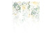 Room Separator Rose Waterfall - Second Variant (3-piece) - Yellow flowers amidst plants 136170 additionalThumb 3