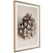 Wall Poster Christmas Decoration - cone decorated with white balls on a light background 137970 additionalThumb 18