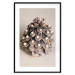 Wall Poster Christmas Decoration - cone decorated with white balls on a light background 137970 additionalThumb 5
