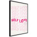 Poster Love Mantra - pink English texts on a contrasting white background 138870 additionalThumb 15