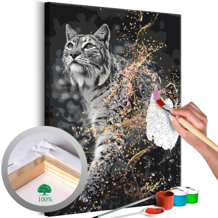 Paint by Number Kit Walking Lynx 142570