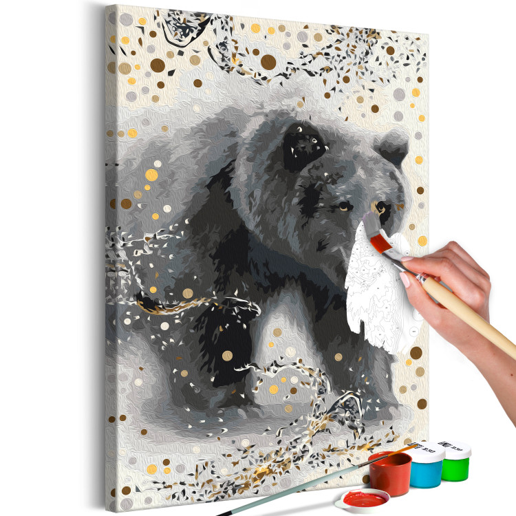 Paint by Number Kit Grizzly Bear 142770 additionalImage 3