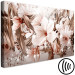Canvas Print Flowers and Gold (1-piece) - magnolia and lilies in golden glow 143870 additionalThumb 6