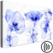 Canvas Print Blue Flowers (1-piece) - plants painted with watercolors and ink 145170 additionalThumb 6