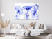 Canvas Print Blue Flowers (1-piece) - plants painted with watercolors and ink 145170 additionalThumb 3