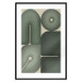 Poster Green Forms - Abstract Composition of Sage Shapes 150070 additionalThumb 27