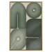 Poster Green Forms - Abstract Composition of Sage Shapes 150070 additionalThumb 23