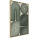 Poster Green Forms - Abstract Composition of Sage Shapes 150070 additionalThumb 5