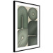 Poster Green Forms - Abstract Composition of Sage Shapes 150070 additionalThumb 8