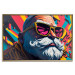 Wall Poster Hipster Santa - Portrait of the Saint in Sunglasses 151870 additionalThumb 22