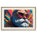 Wall Poster Hipster Santa - Portrait of the Saint in Sunglasses 151870 additionalThumb 27