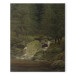 Reproduction Painting The Evergreens by the Waterfall 159270
