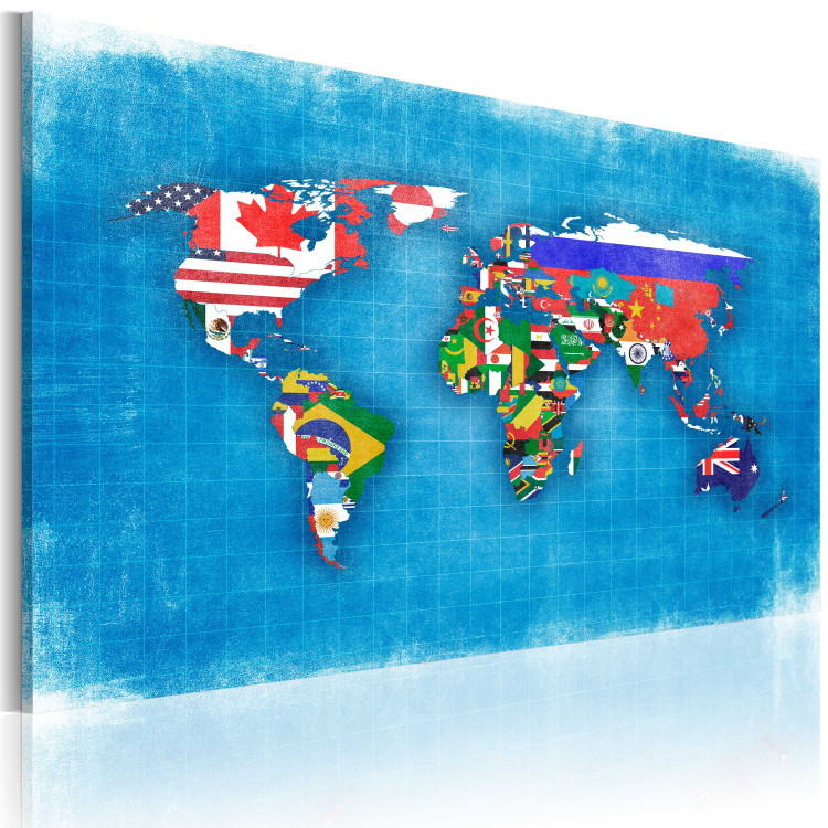 Canvas Print Flags of the World 55270 additionalImage 2