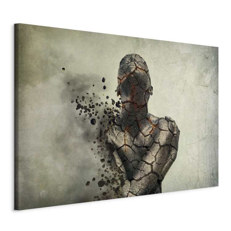 Canvas Art Print The man of stone 56570 additionalImage 2