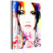 Canvas Art Print Colourful Lady 65570 additionalThumb 2
