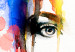 Canvas Art Print Colourful Lady 65570 additionalThumb 5