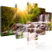 Canvas Art Print Forest Waterfall 90570 additionalThumb 2