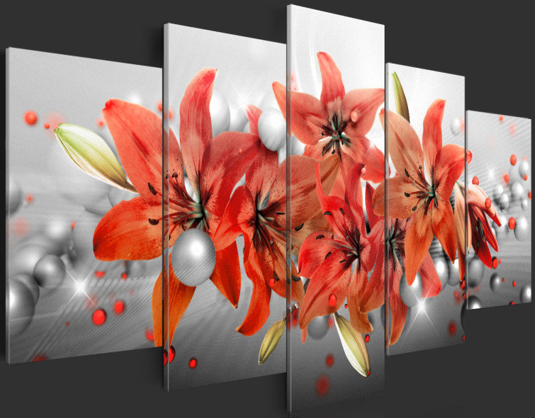 Print On Glass Flowery Battle [Glass] 92970 additionalImage 4