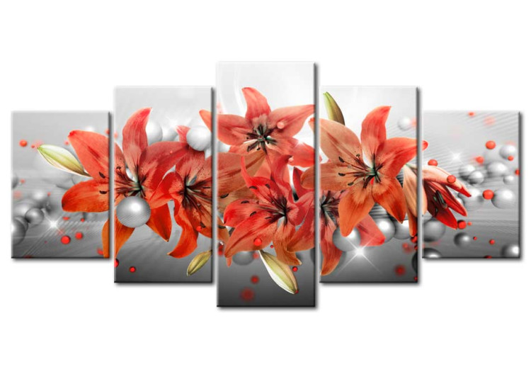 Print On Glass Flowery Battle [Glass] 92970 additionalImage 2