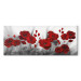 Canvas Print Romantic Poppies (1 Part) Wide 106980