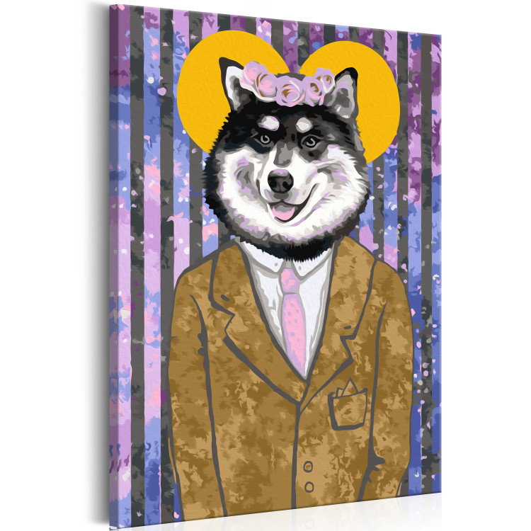 Paint by Number Kit Dog in Suit 108180 additionalImage 4