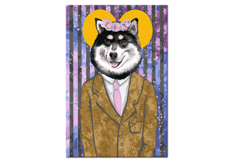 Paint by Number Kit Dog in Suit 108180 additionalImage 3