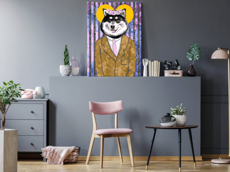 Paint by Number Kit Dog in Suit 108180 additionalImage 2
