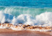 Canvas Art Print Last Holidays (3-part) - Mediterranean Seascape 108380 additionalThumb 5