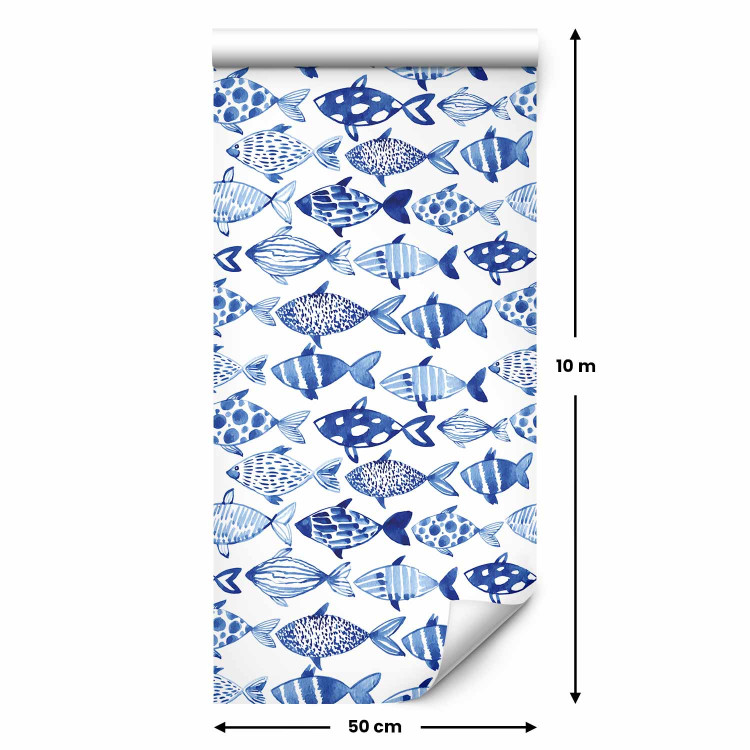 Modern Wallpaper Watercolour Fish 113780 additionalImage 2