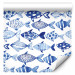 Modern Wallpaper Watercolour Fish 113780 additionalThumb 1