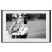 Wall Poster Woman with Cigar - black and white composition with a smoking young woman 114580 additionalThumb 18
