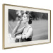 Wall Poster Woman with Cigar - black and white composition with a smoking young woman 114580 additionalThumb 2