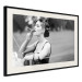 Wall Poster Woman with Cigar - black and white composition with a smoking young woman 114580 additionalThumb 3