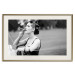 Wall Poster Woman with Cigar - black and white composition with a smoking young woman 114580 additionalThumb 19