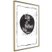 Poster Life quote - black and white motivational texts in a frame 115080 additionalThumb 12