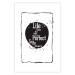 Poster Life quote - black and white motivational texts in a frame 115080 additionalThumb 16
