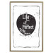 Poster Life quote - black and white motivational texts in a frame 115080 additionalThumb 18