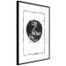 Poster Life quote - black and white motivational texts in a frame 115080 additionalThumb 11