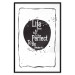 Poster Life quote - black and white motivational texts in a frame 115080 additionalThumb 17