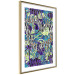 Wall Poster Vibrations of Nature - colorful abstract composition with a floral pattern 118280 additionalThumb 8