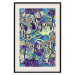 Wall Poster Vibrations of Nature - colorful abstract composition with a floral pattern 118280 additionalThumb 18