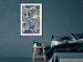 Wall Poster Vibrations of Nature - colorful abstract composition with a floral pattern 118280 additionalThumb 22