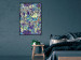 Wall Poster Vibrations of Nature - colorful abstract composition with a floral pattern 118280 additionalThumb 5