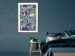 Wall Poster Vibrations of Nature - colorful abstract composition with a floral pattern 118280 additionalThumb 13