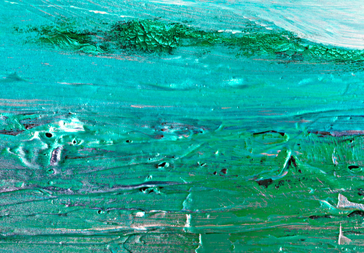 Canvas Turquoise Landscape (1 Part) Narrow 118680 additionalImage 5