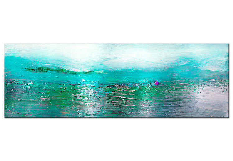 Canvas Turquoise Landscape (1 Part) Narrow 118680