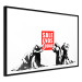 Poster Clearance Sale - Banksy-style graffiti with people and English texts 118780 additionalThumb 12